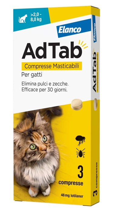 ELANCO ADTAB GATTO (48 MG. / 2 - 8 KG.) 6  CPR.