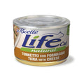 LIFE CAT NATURAL RICETTE TONNO CON FORMAGGIO 150 GR.