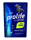 PROLIFE DOG ADULT SENSITIVE MINI CONIGLIO & PATATE 100 GR.