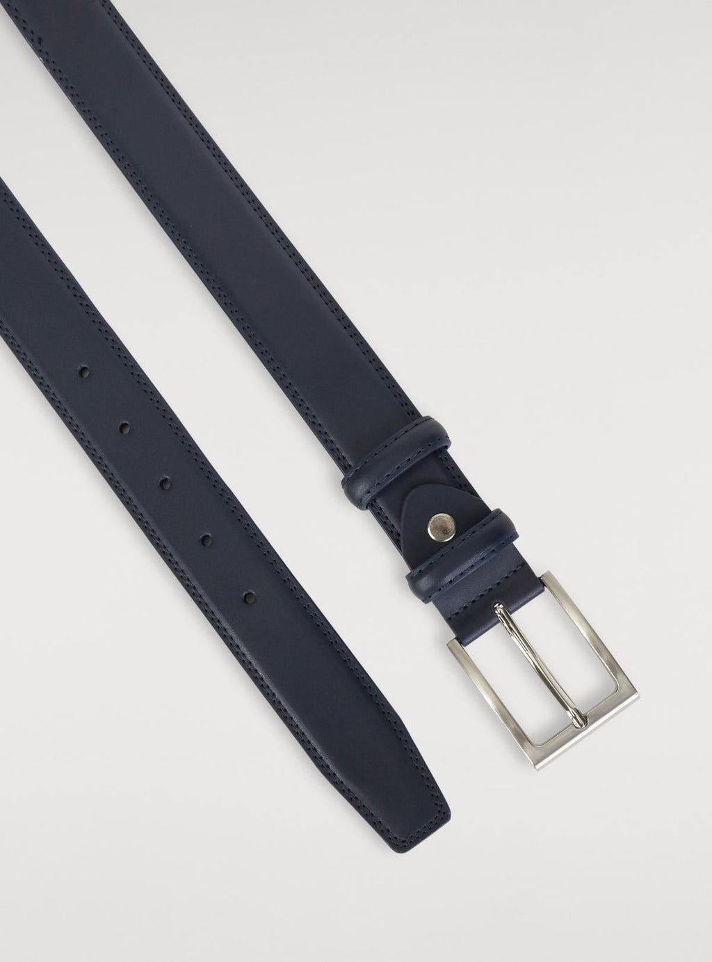 Cintura classica in pelle-2