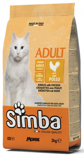 SIMBA GATTO CROCCANTINI CON POLLO 2 KG.