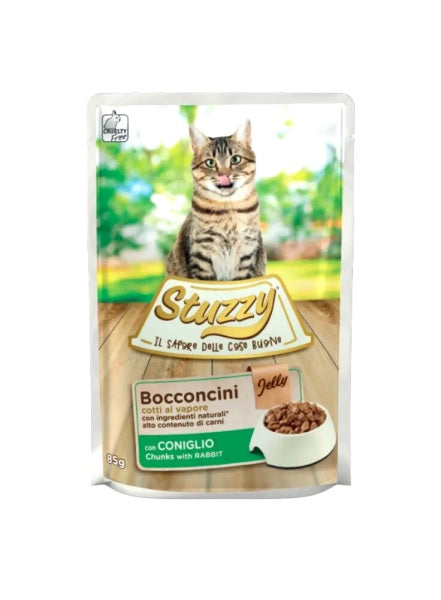 STUZZY CAT BOCCONCINI ADULT CONIGLIO 85 GR.