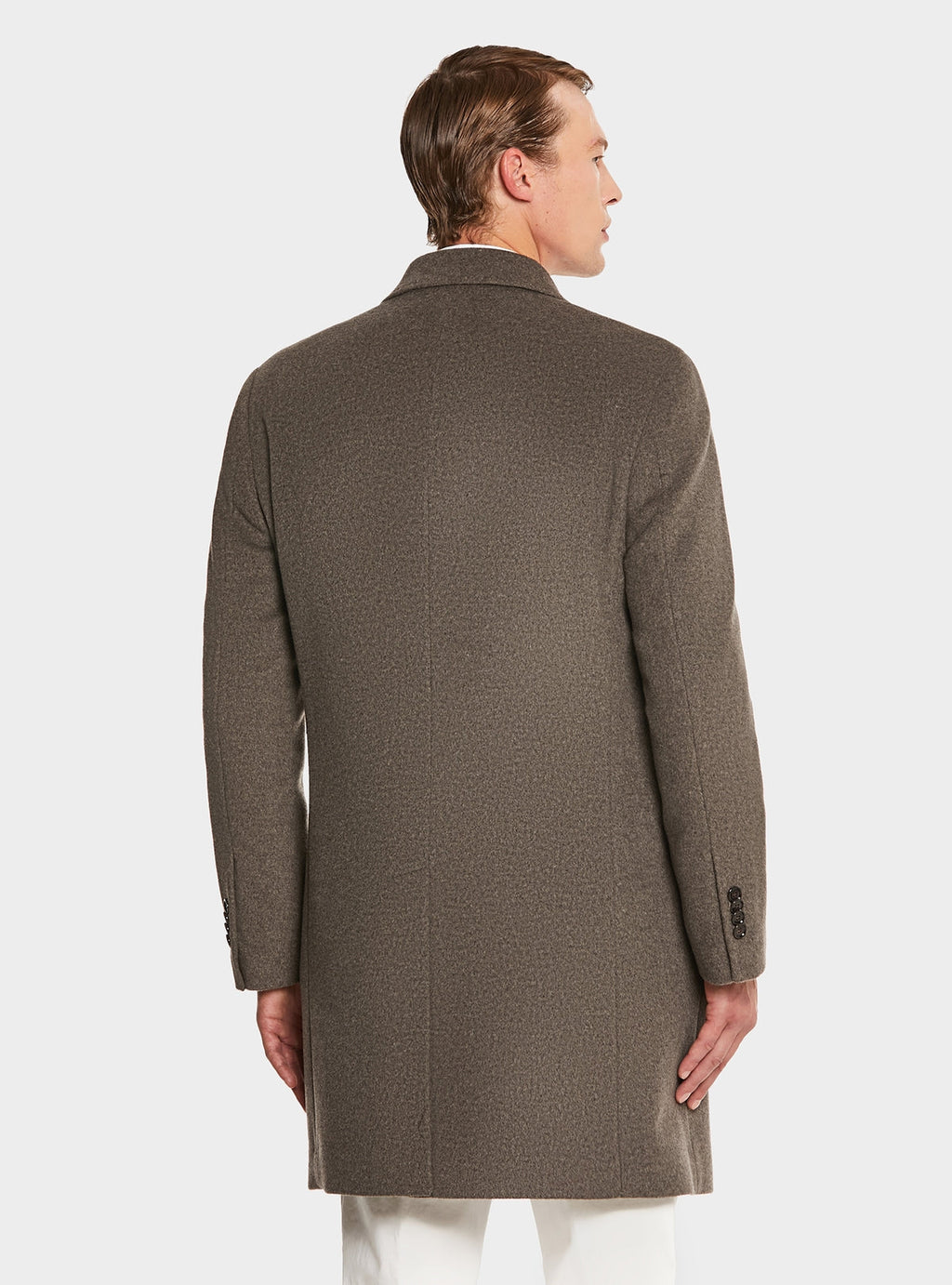 Cappotto monopetto in misto lana e cashmere-2