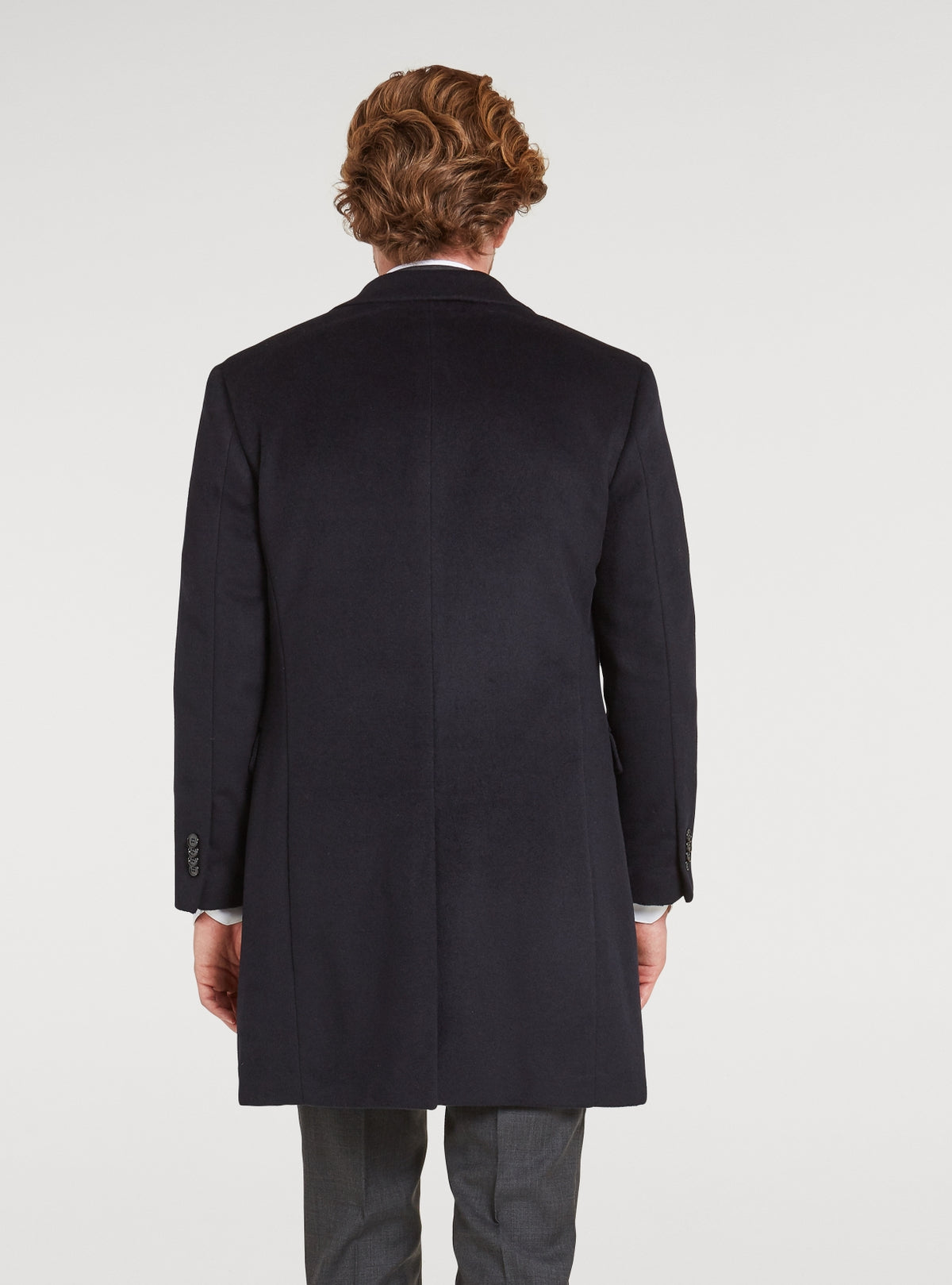 Cappotto monopetto in misto lana e cashmere-2