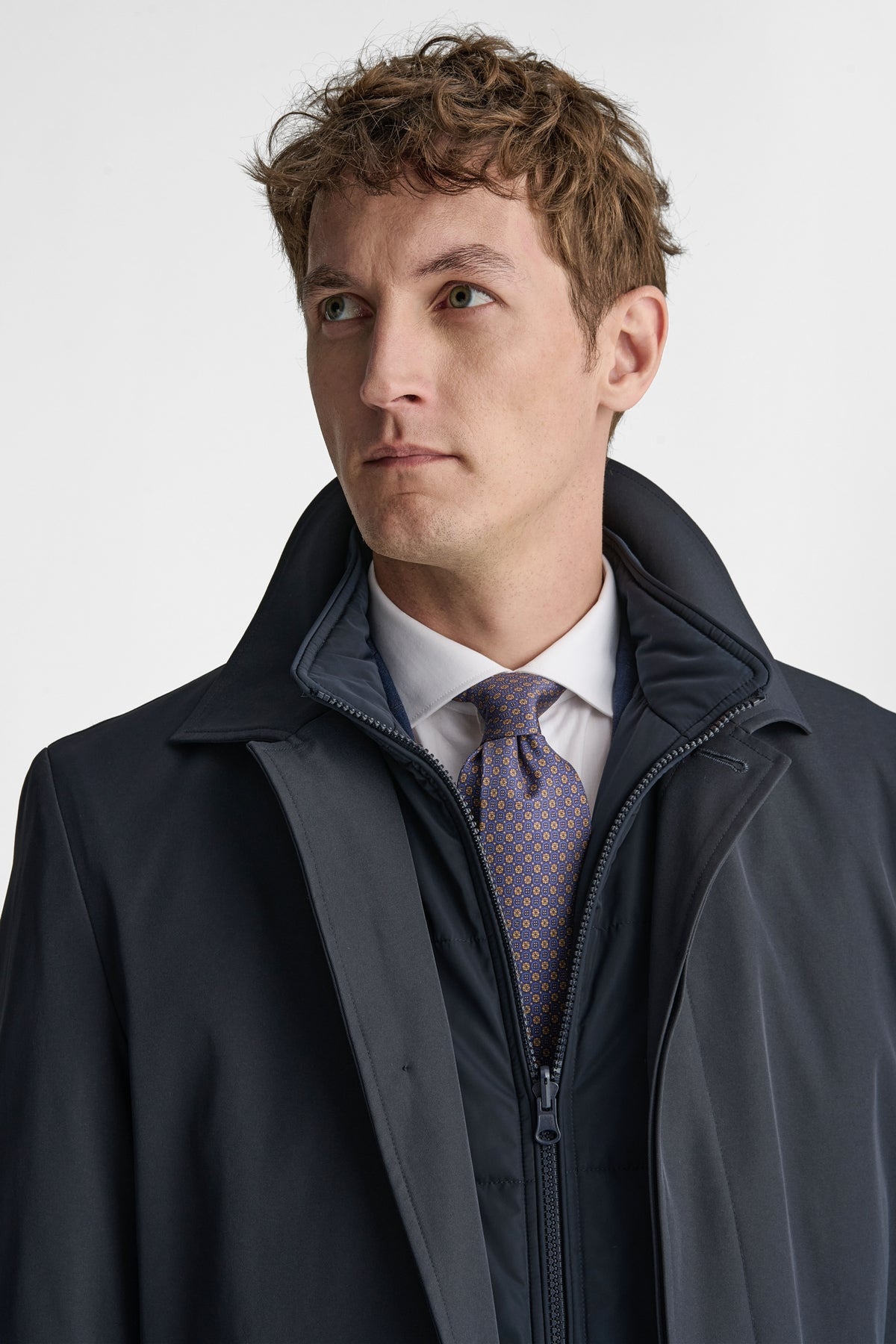 Giubbino lungo con gilet.-2
