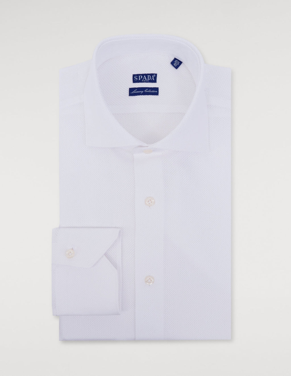 Camicia in tessuto giro inglese 100% cotone-0