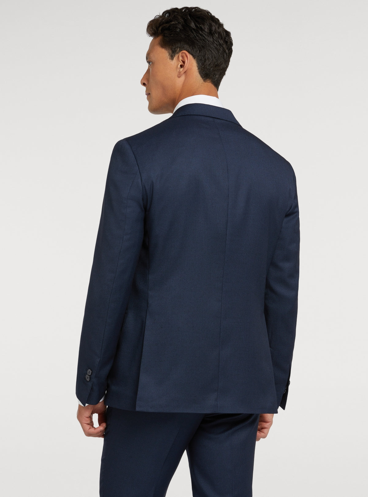 Abito classico blu occhio di pernice-2