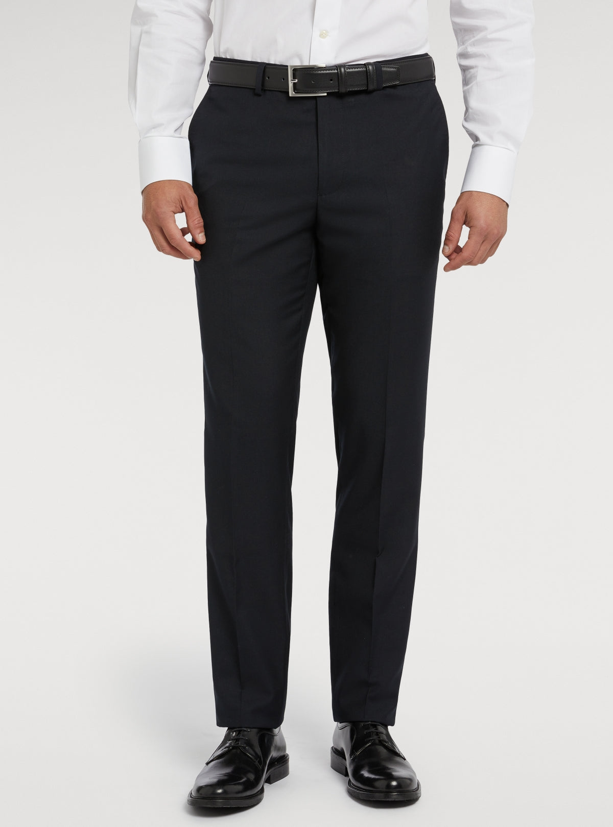Pantaloni uomo eleganti tinta unita-0
