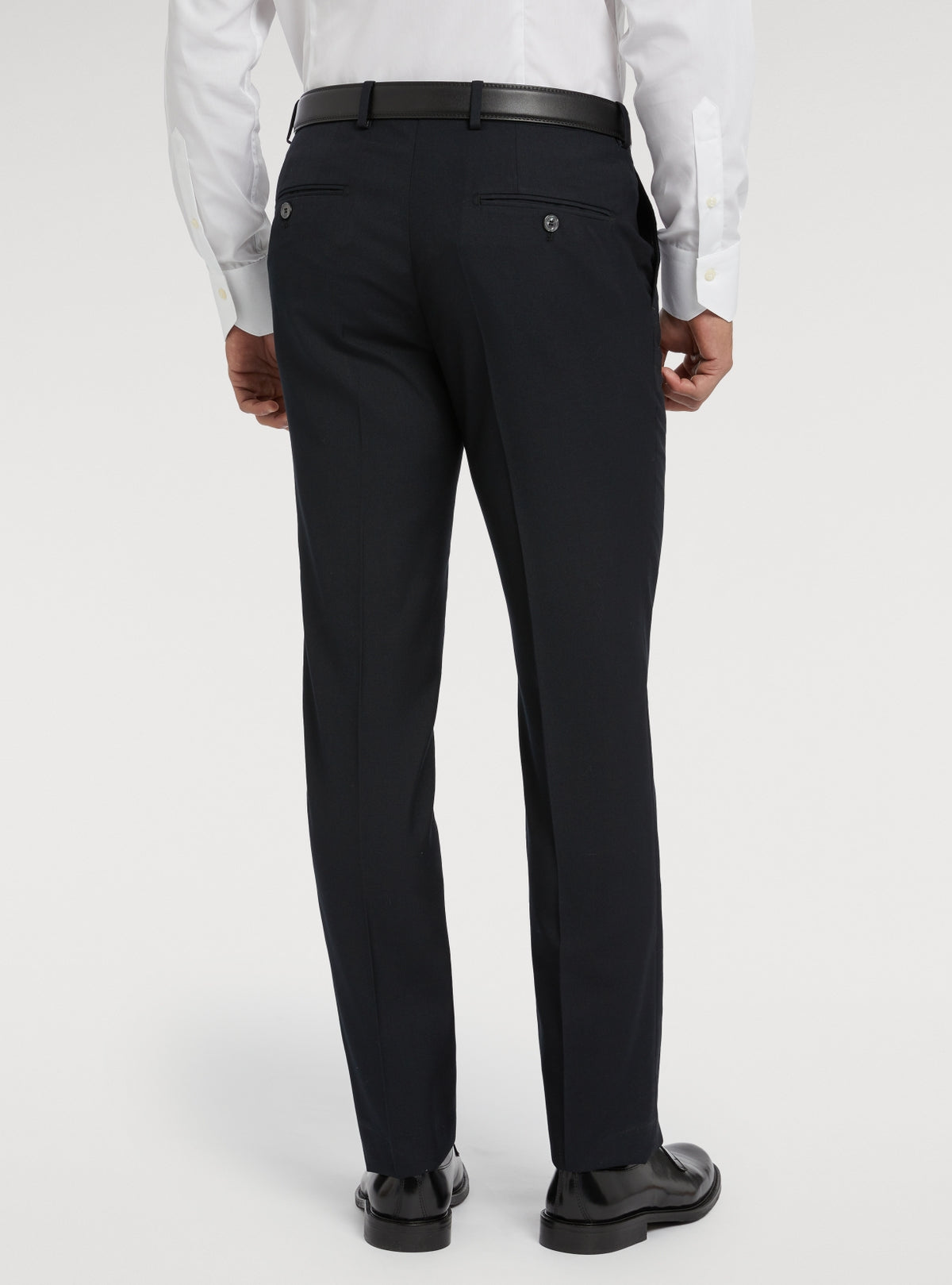 Pantaloni uomo eleganti tinta unita-1