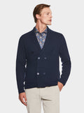 Giacca doppiopetto in lana e cashmere-0
