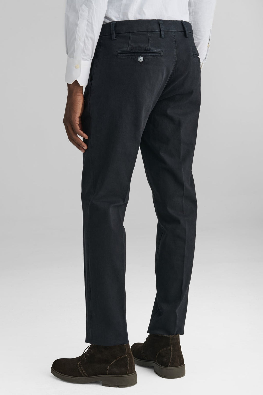 Pantalone chinos tasca America in cotone-3