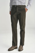 Pantalone chinos tasca America in cotone-0