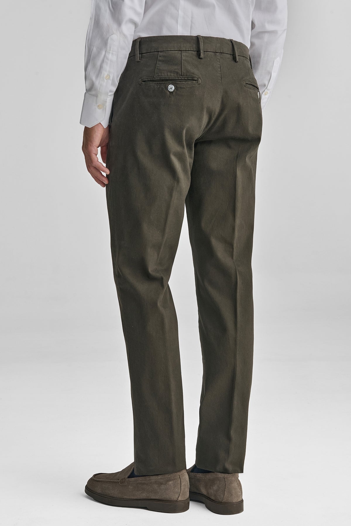 Pantalone chinos tasca America in cotone-3