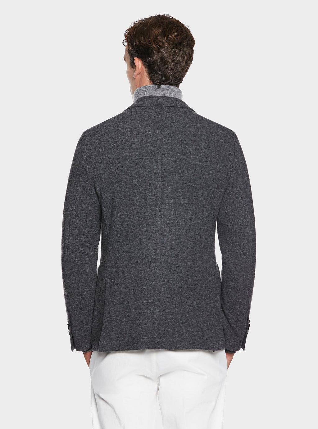 Giacca in maglia in misto lana-2