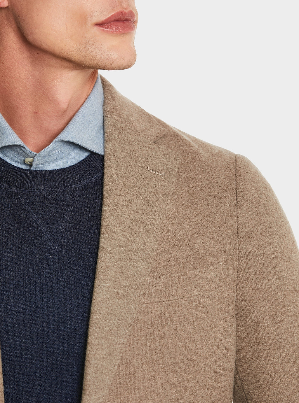 Giacca in maglia in misto lana-2