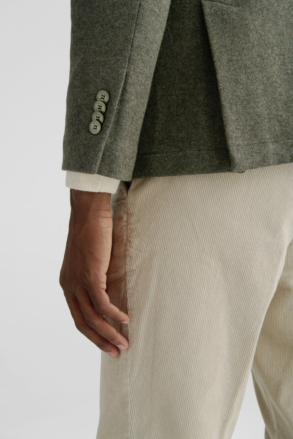 Giacca in maglia in misto lana-4