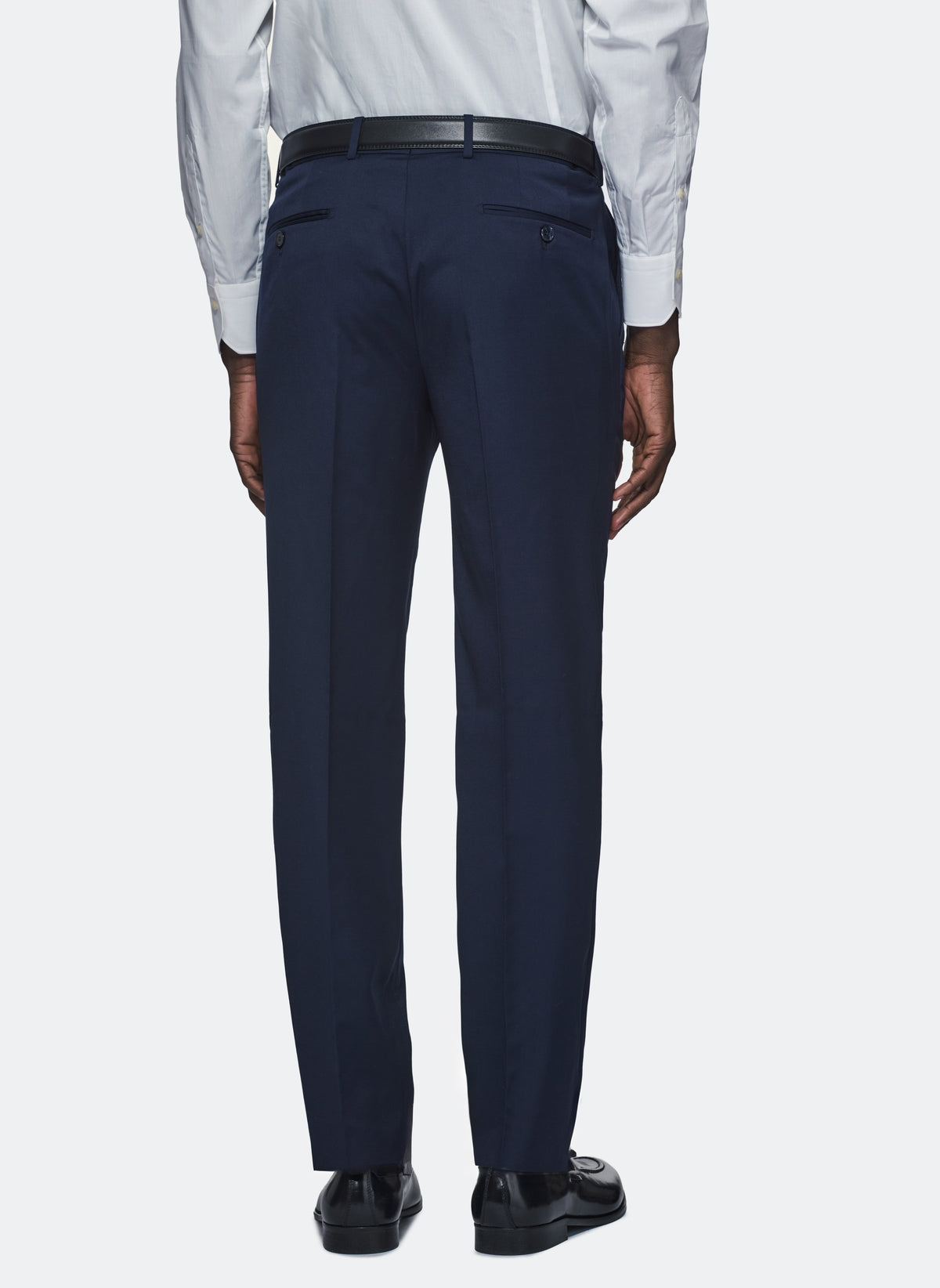Pantalone in misto lana elastico-2