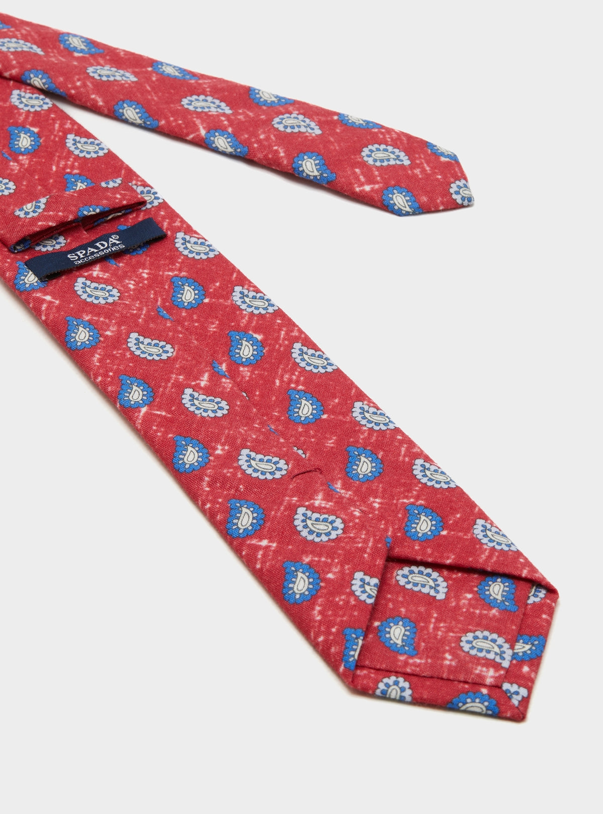 Cravatta in lino e cotone-1
