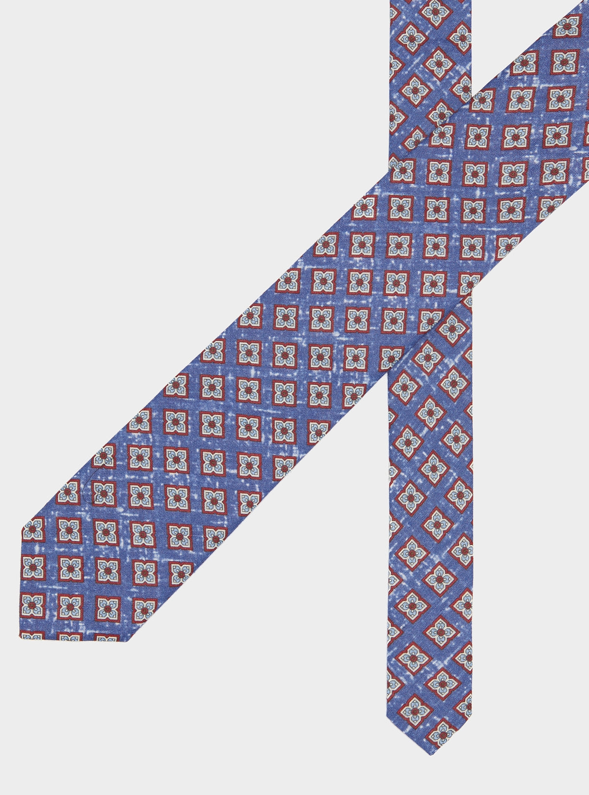Cravatta in lino e cotone-2