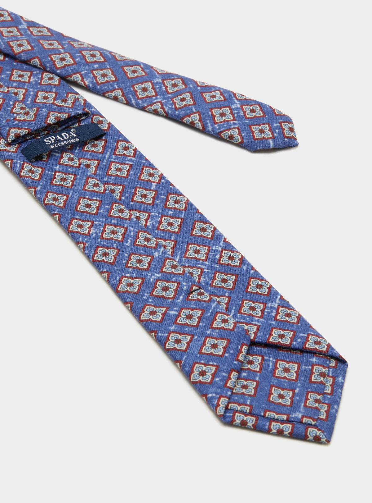 Cravatta in lino e cotone-1