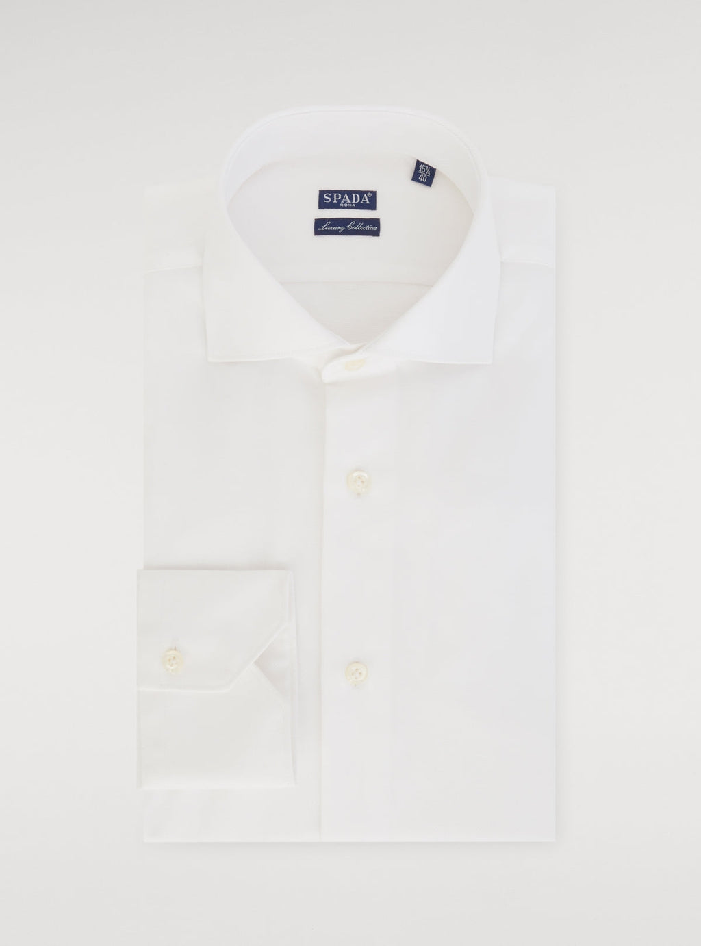 Camicia Oxford collo francese in cotone.-0