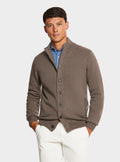 Cardigan con bottoni in lana e cashmere-0