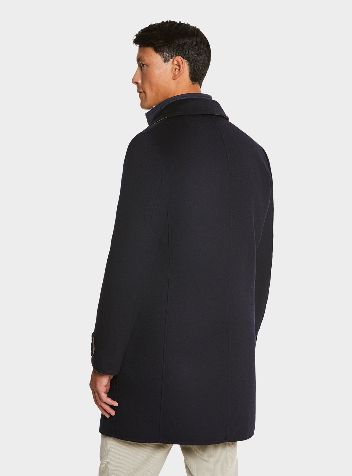 Cappotto con gilet in misto lana e cashmere-3