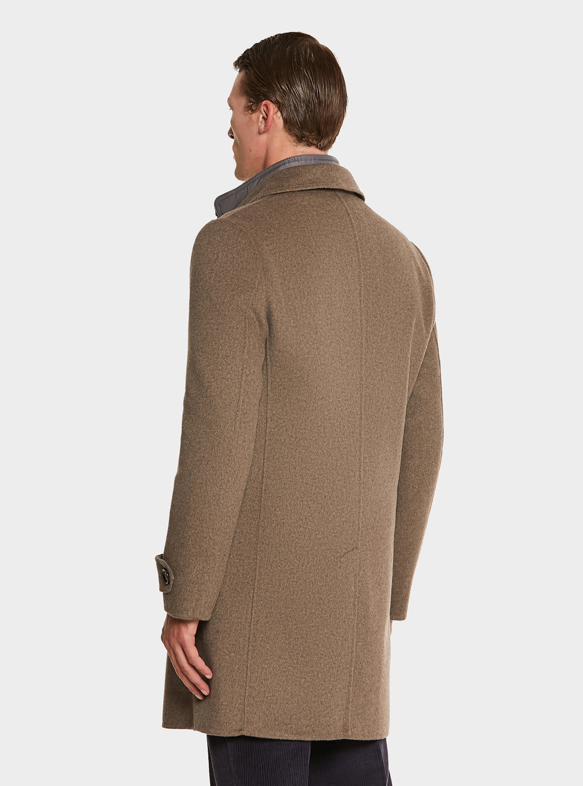 Cappotto con gilet in misto lana e cashmere-3