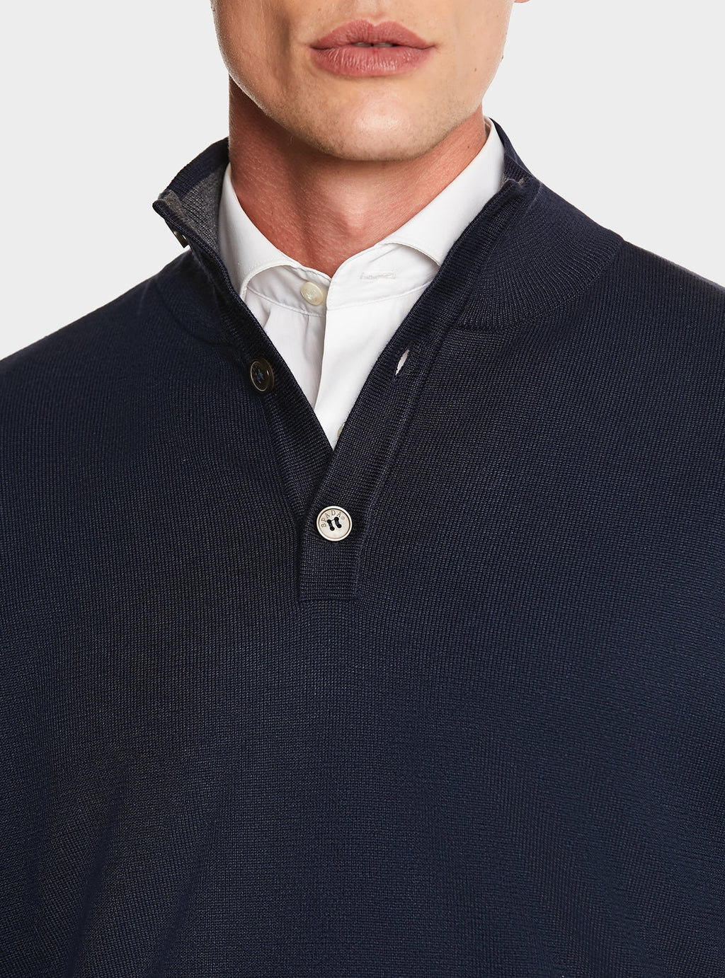 Maglia con bottoni finezza 12-2
