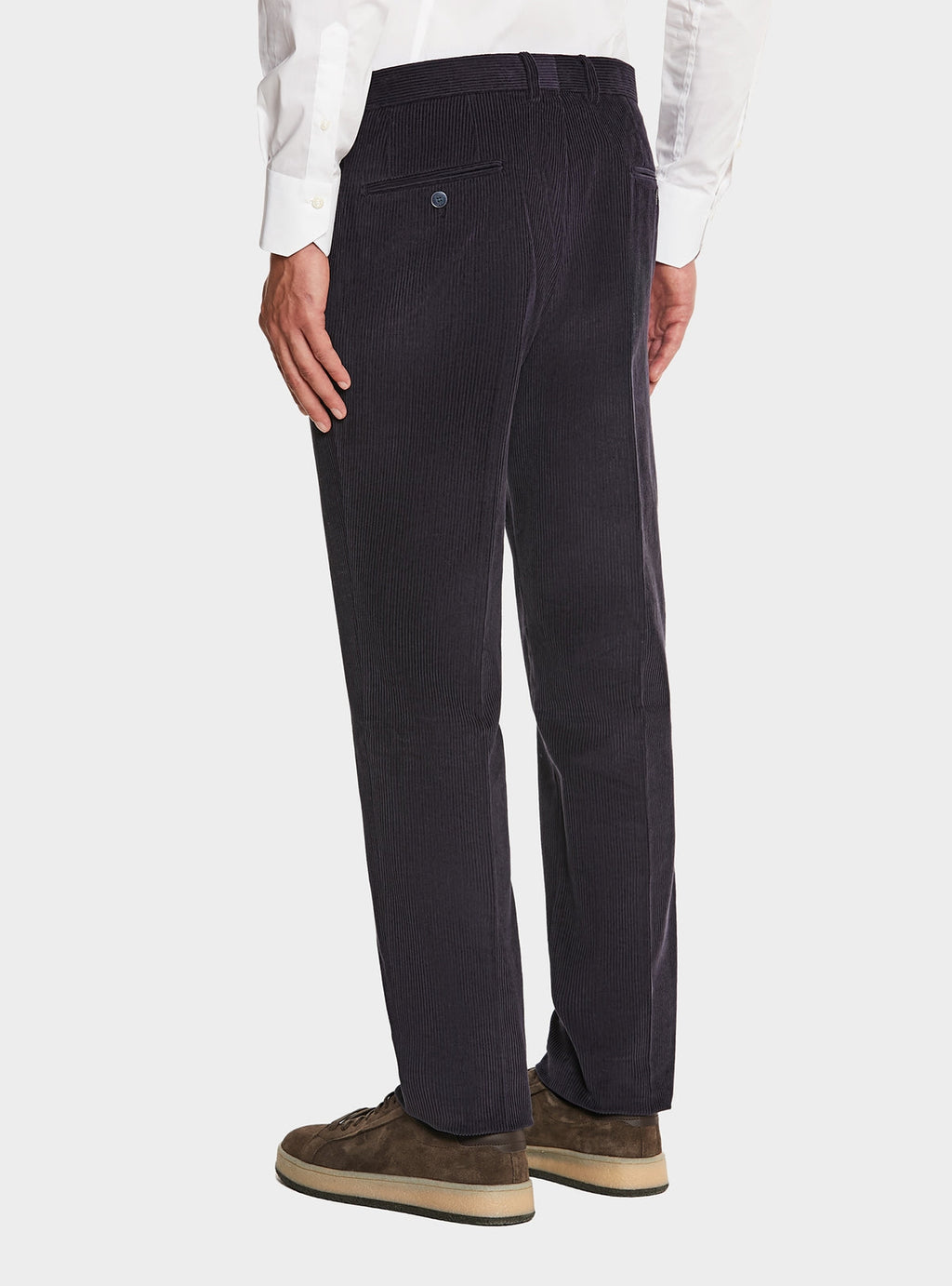 Pantalone tasca america in velluto a coste in puro cotone-3