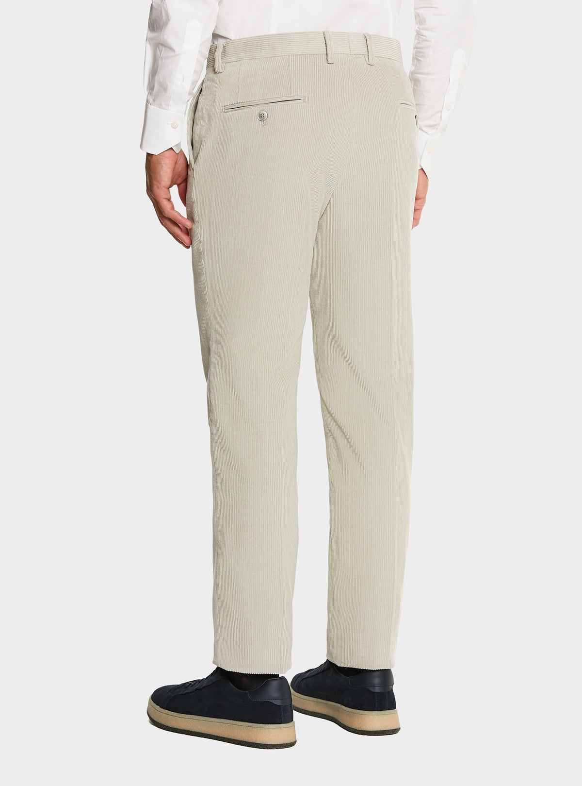 Pantalone tasca america in velluto a coste in puro cotone-2