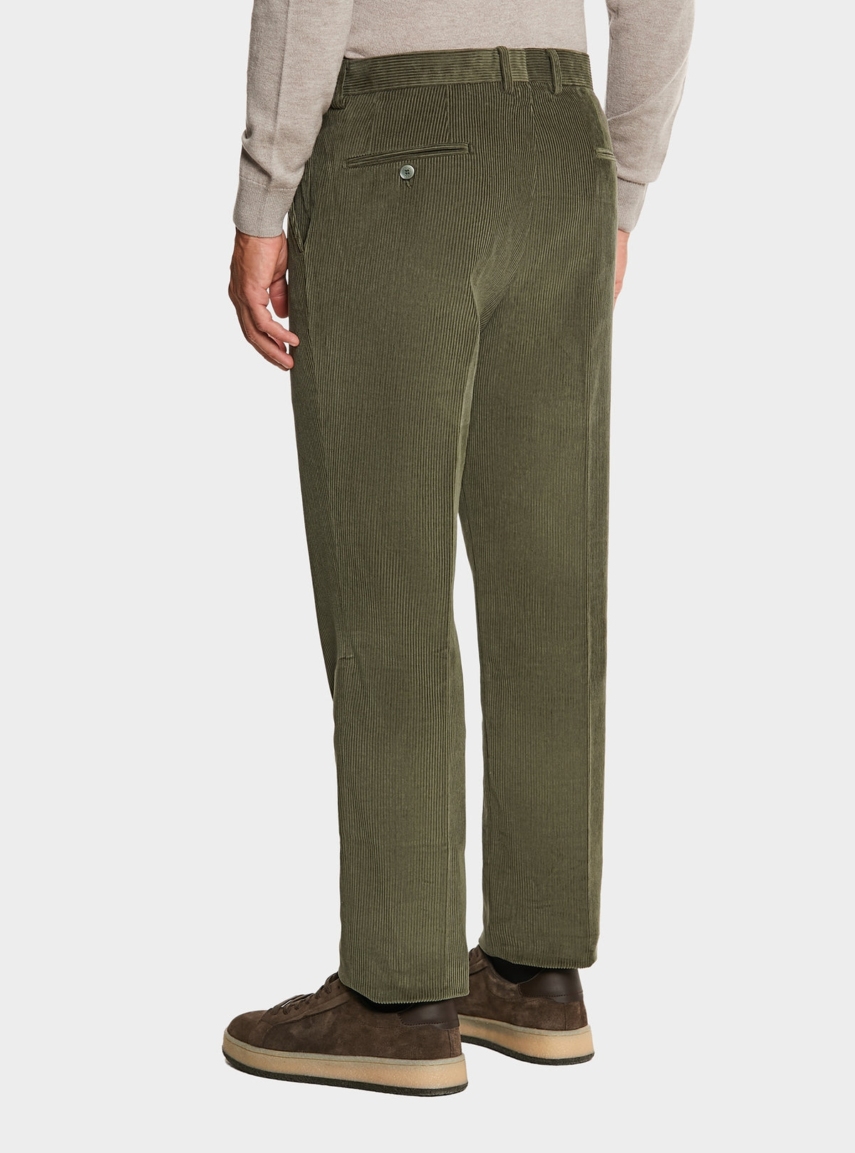Pantalone tasca america in velluto a coste in puro cotone-3