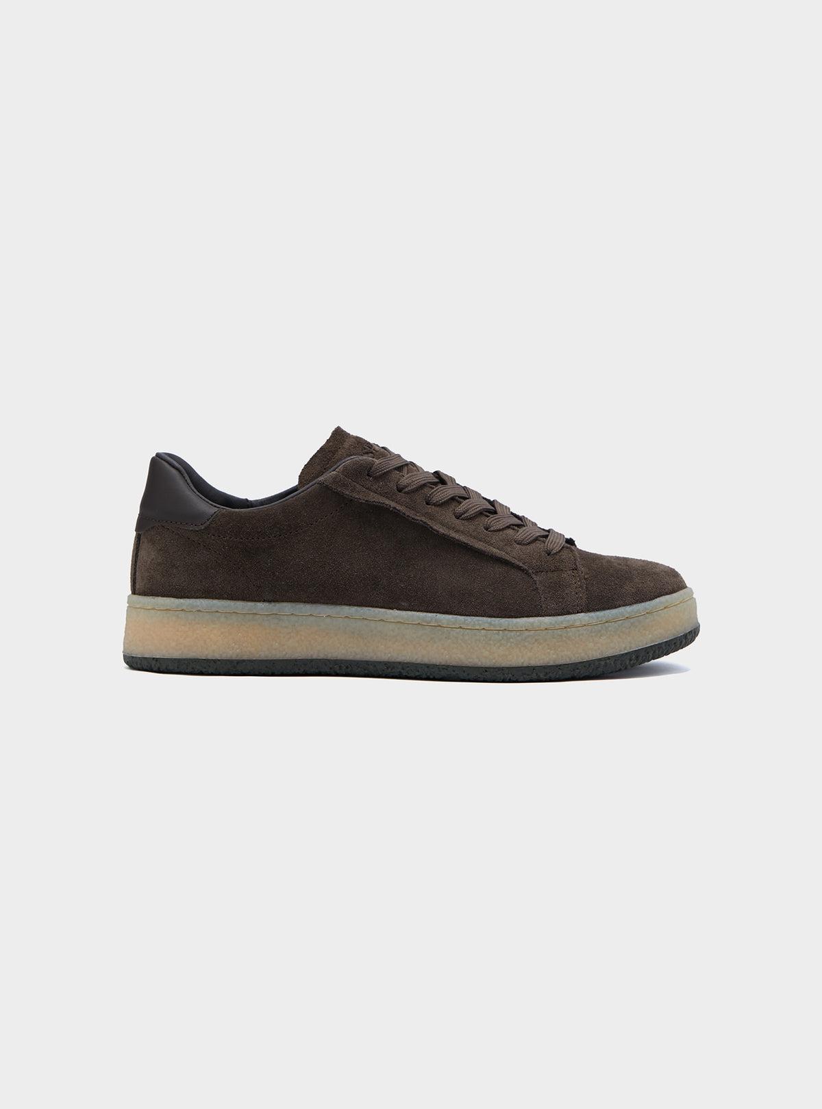 Sneakers in pelle scamosciata-0
