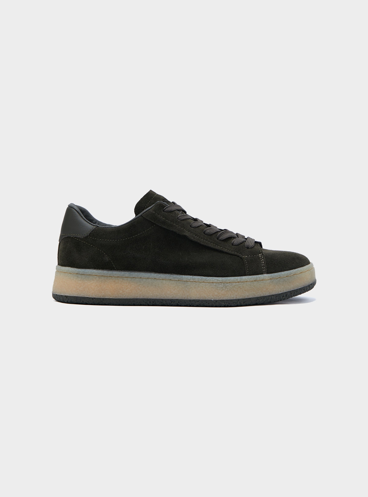 Sneakers in pelle scamosciata-0
