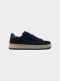 Sneakers in pelle scamosciata-0