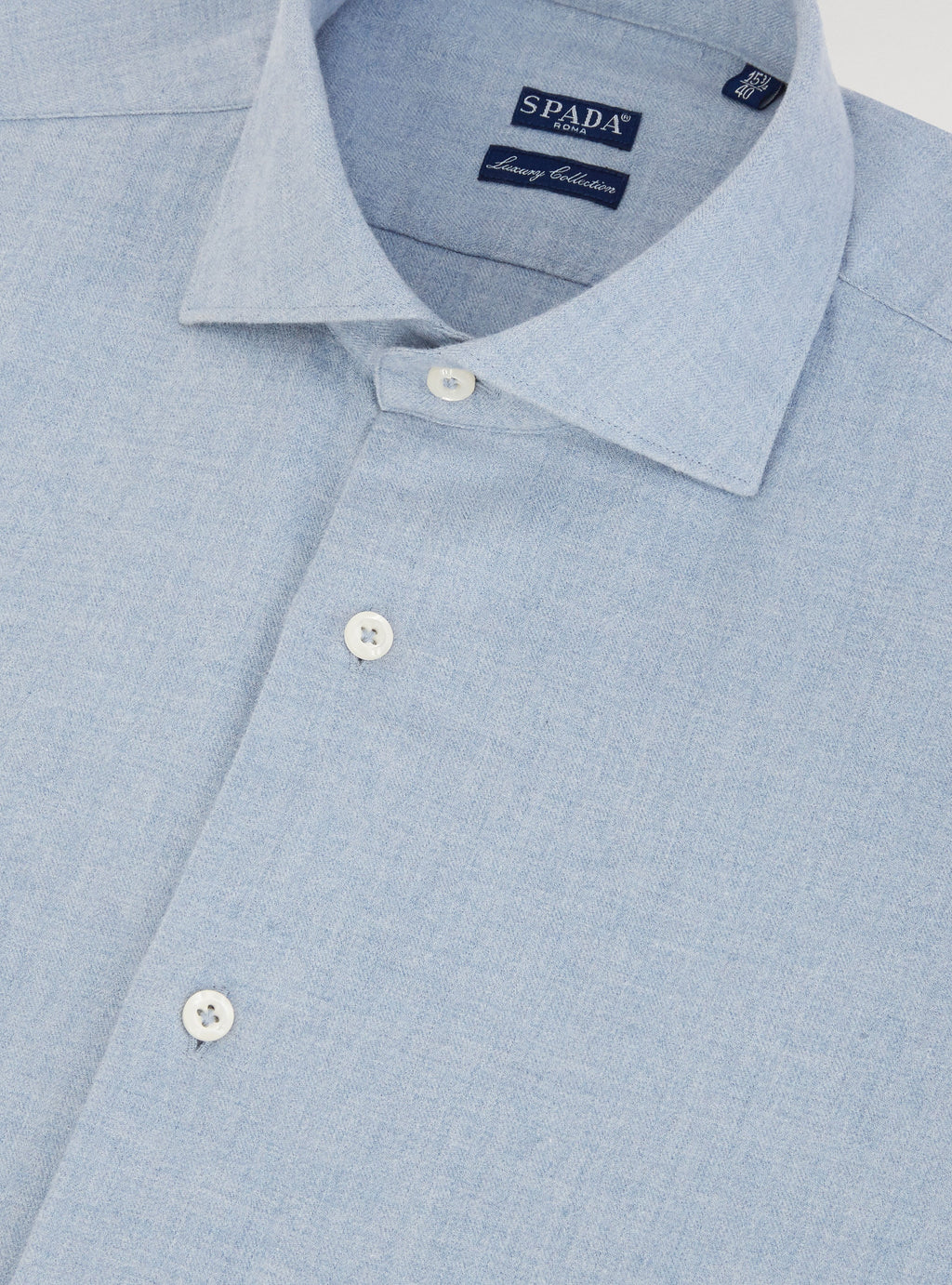 Camicia collo francese in flanella-1