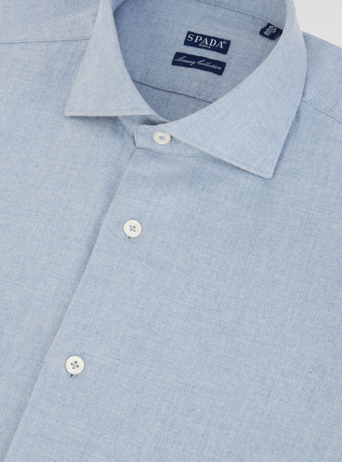 Camicia collo francese in flanella-1