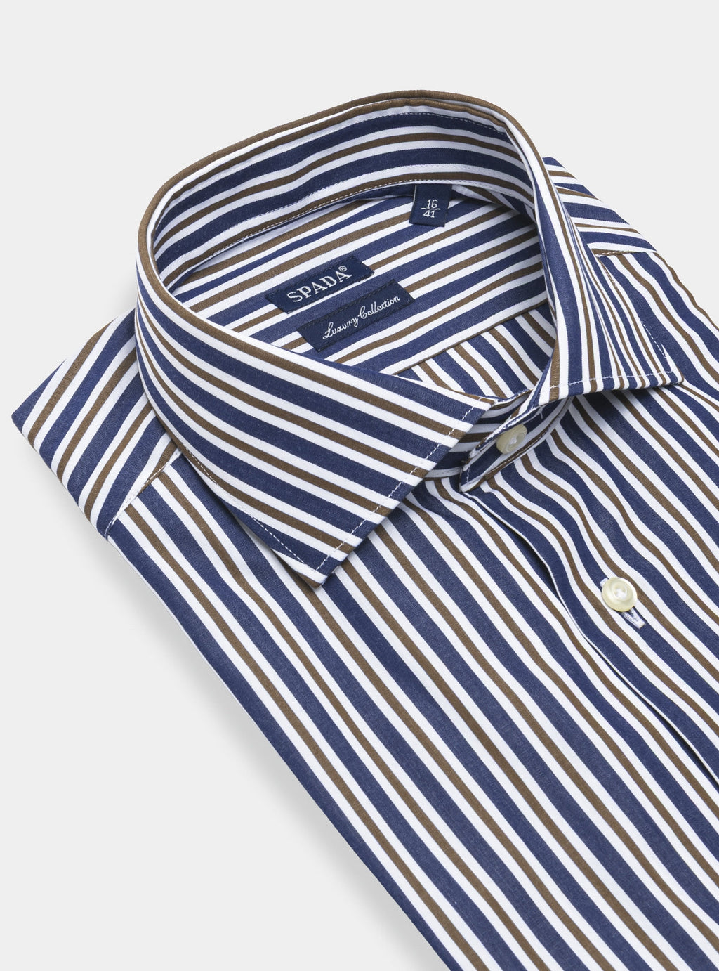 Camicia multiriga in puro cotone-1