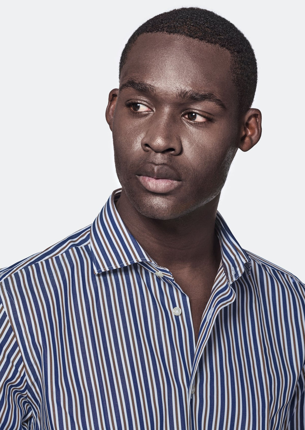 Camicia multiriga in puro cotone-2