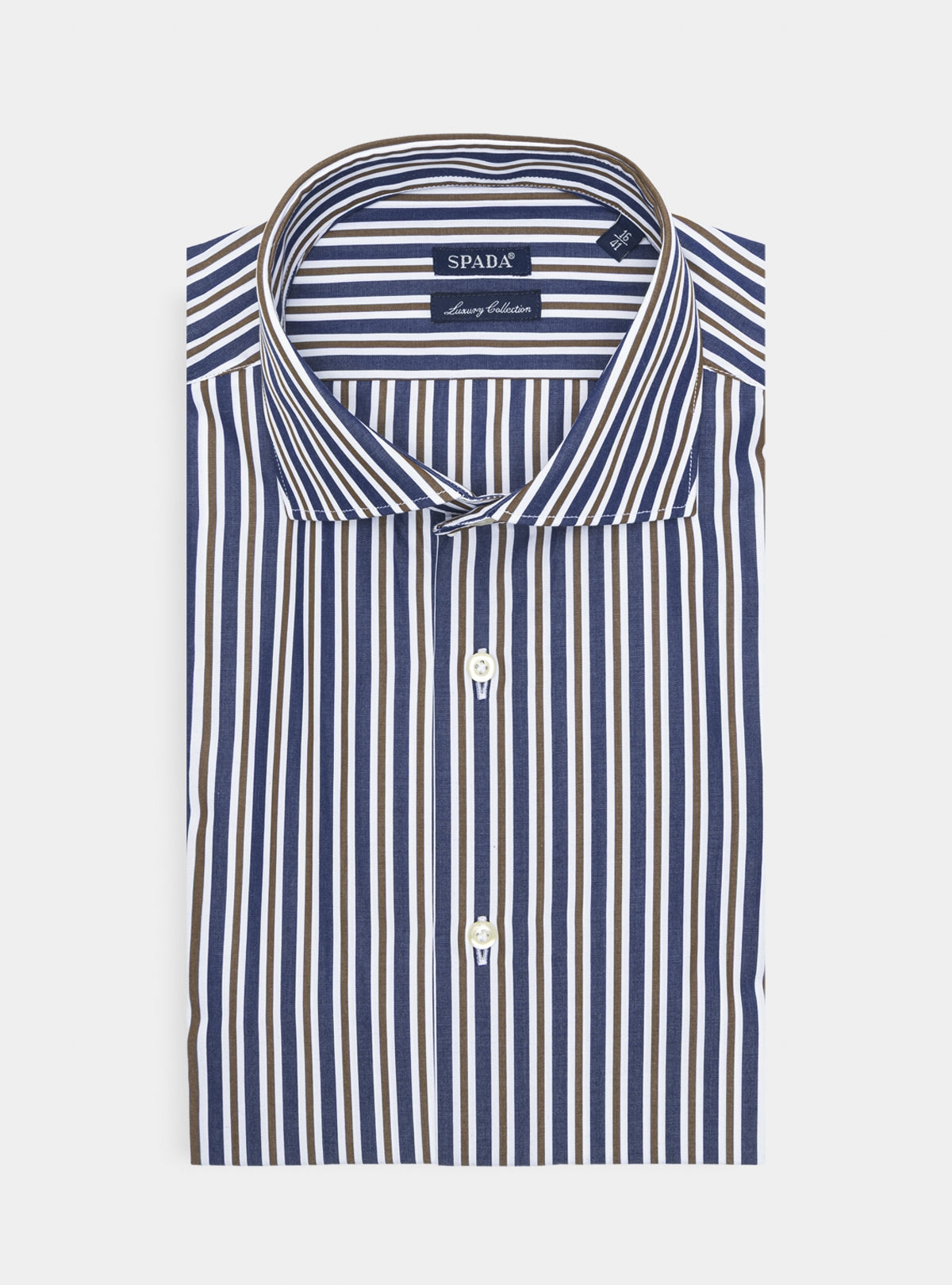 Camicia multiriga in puro cotone-0