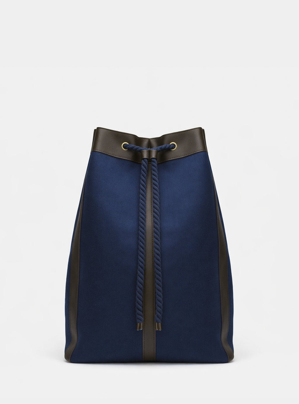 Borsa a sacco in misto cotone-2