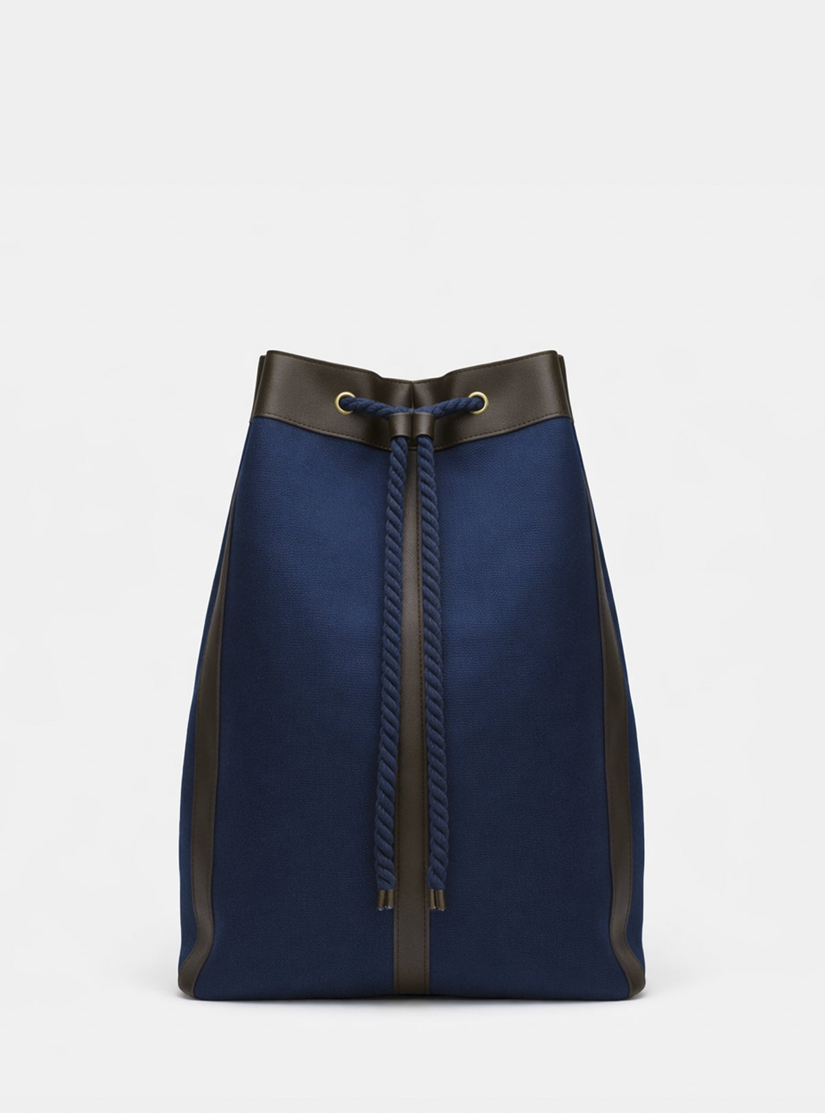 Borsa a sacco in misto cotone-2