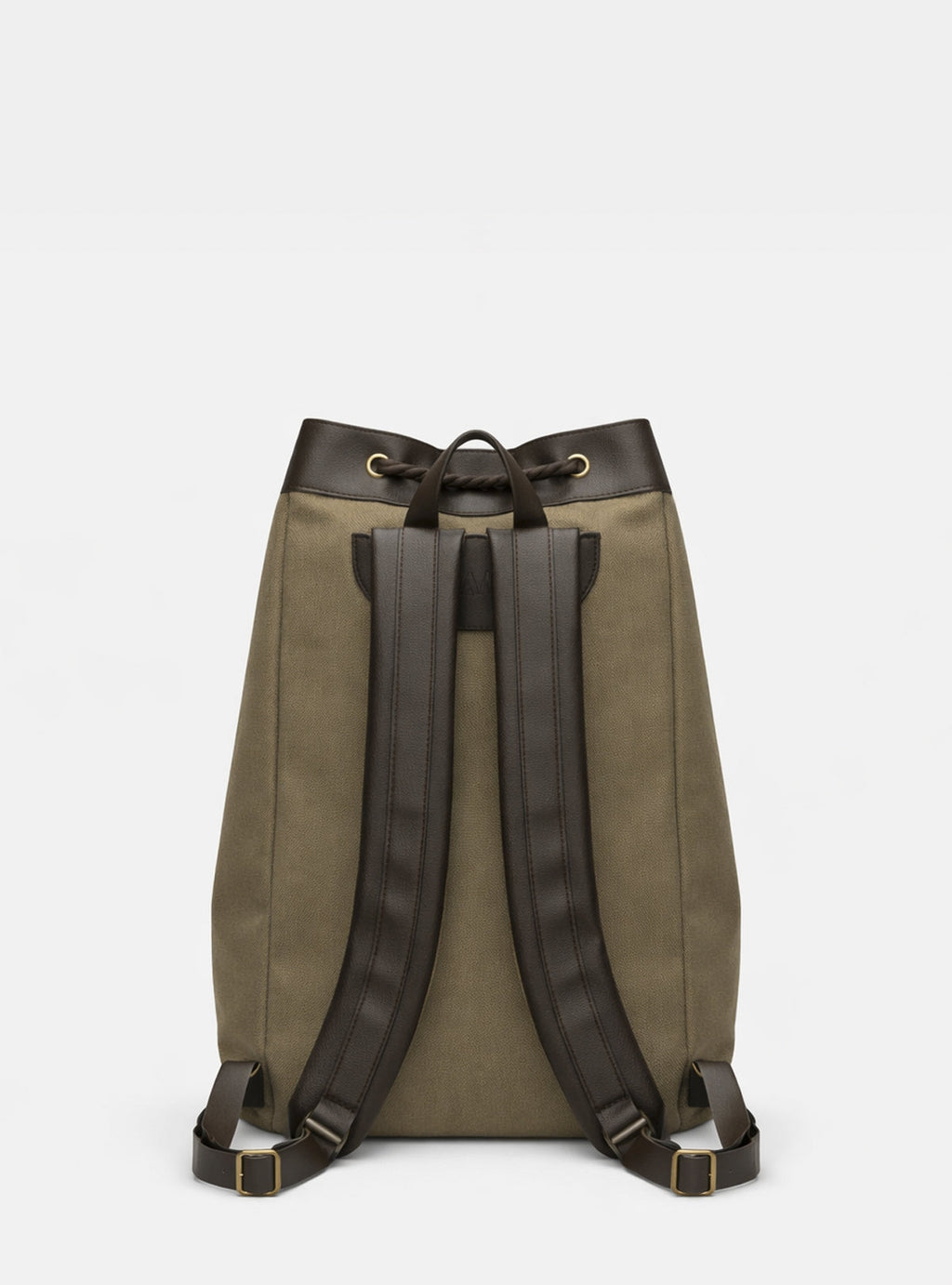 Borsa a sacco in misto cotone-1