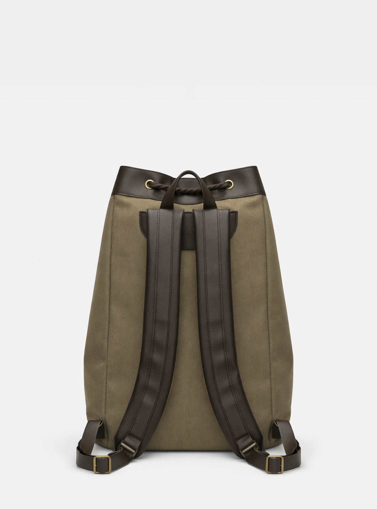 Borsa a sacco in misto cotone-1