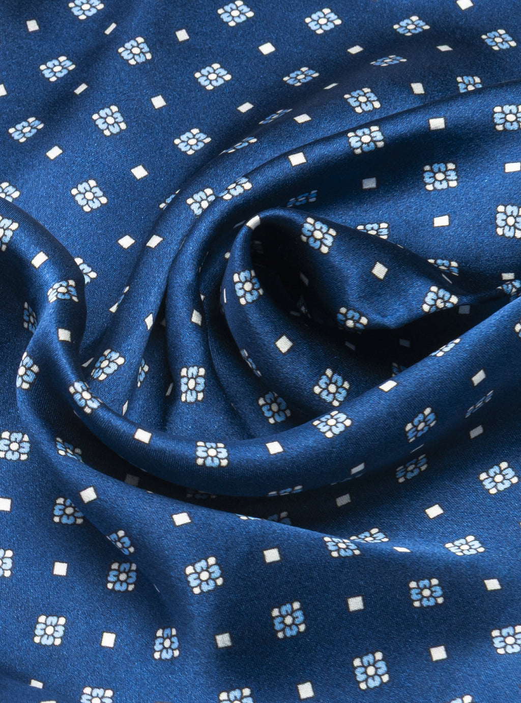 Pochette in pura seta a fantasia-1