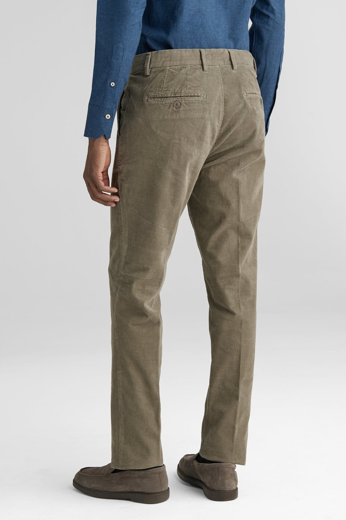 Pantaloni chinos eleganti in velluto-3