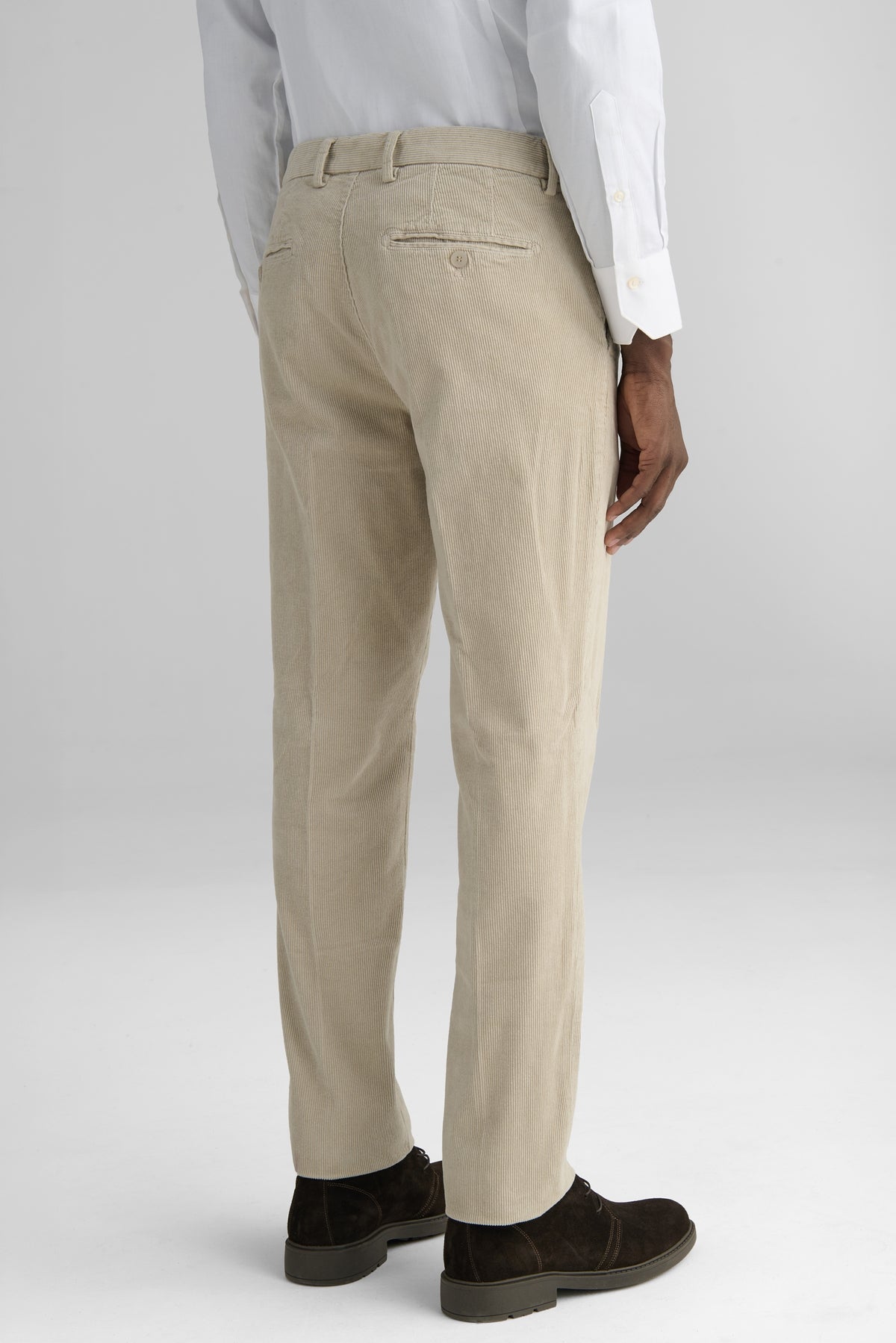 Pantaloni chinos eleganti in velluto-3
