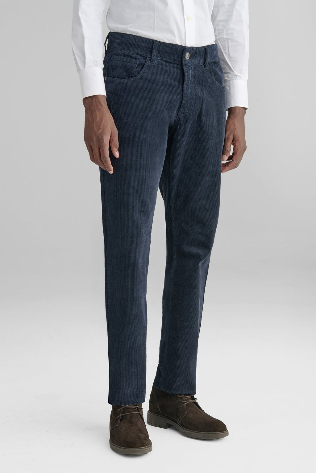 Pantaloni 5 tasche in velluto uomo-0