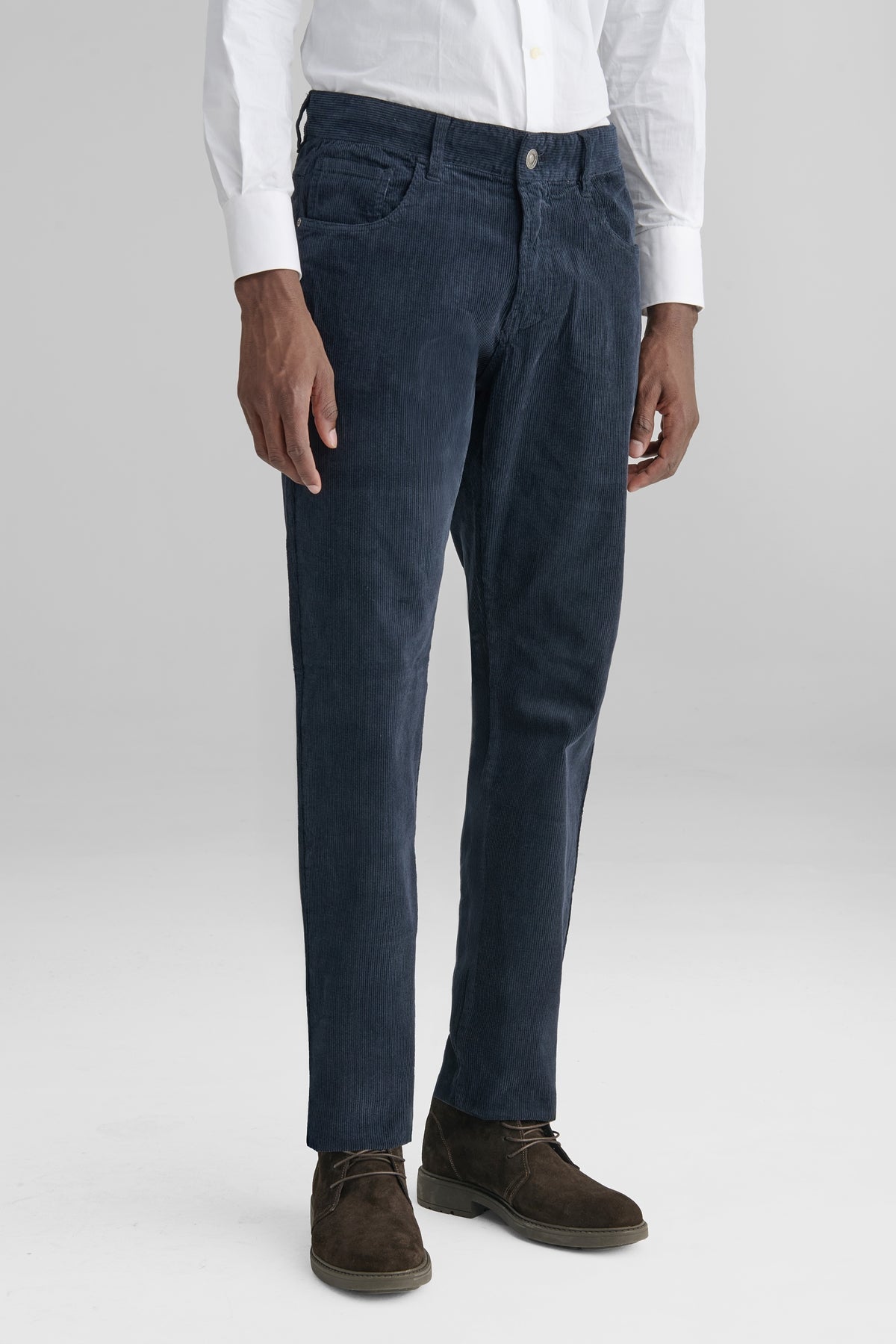 Pantaloni 5 tasche in velluto uomo-0