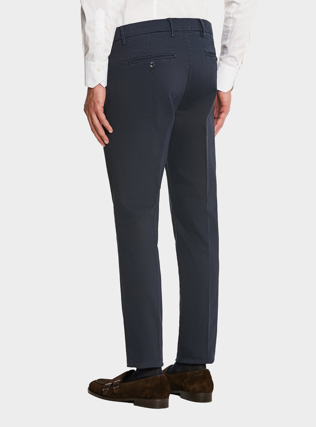 Pantalone uomo in cotone twill combo-3